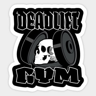 Deadlift Gym Sticker